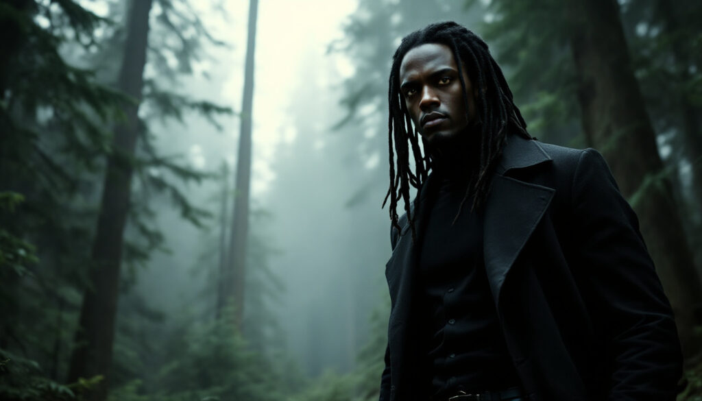 dans twilight, edi gathegi incarne laurent, un vampire nomade lié à james et victoria, dont le parcours croise celui de bella et des cullen.
